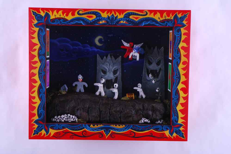 Illustration for article titled These Super Mario and Pac-Man Dioramas Capture the Fatal Charm of Classic Video Games